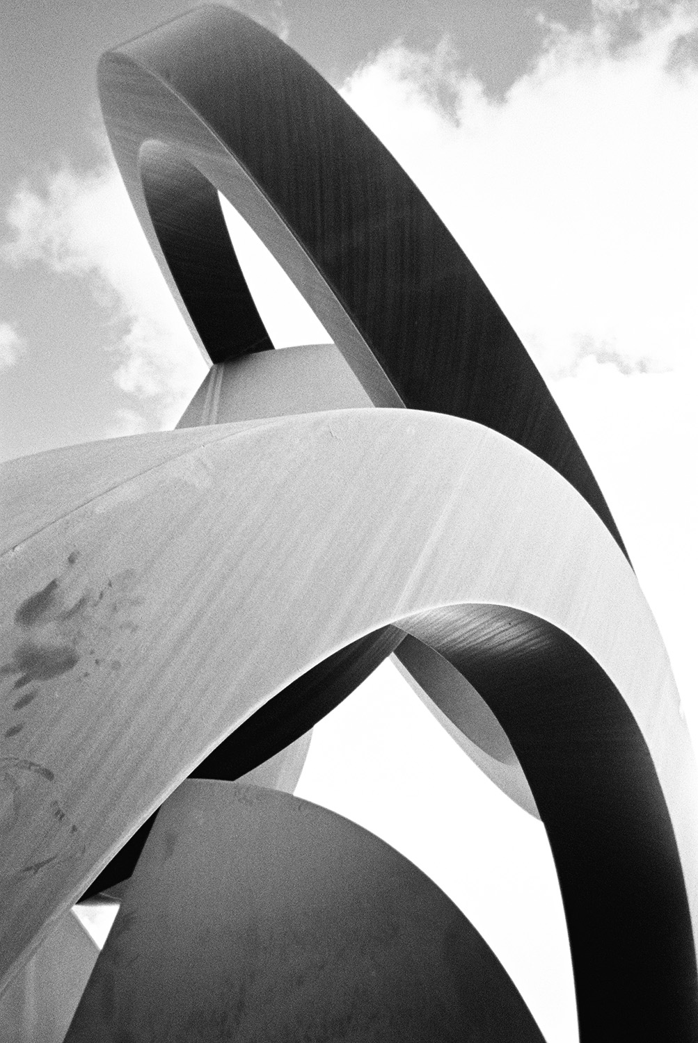 Architectural arch at Arizona State University Tempe campus